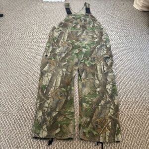 Vintage Walls Camo Overalls 42 Regular Baggy Realtree Faded Workwear